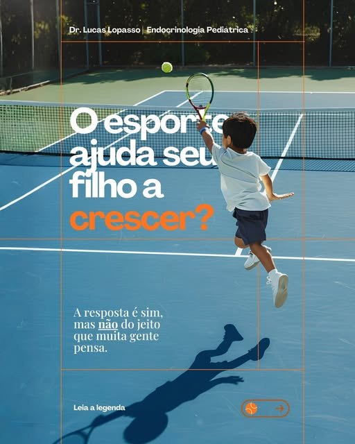 O esporte ajuda seu filho a crescer?